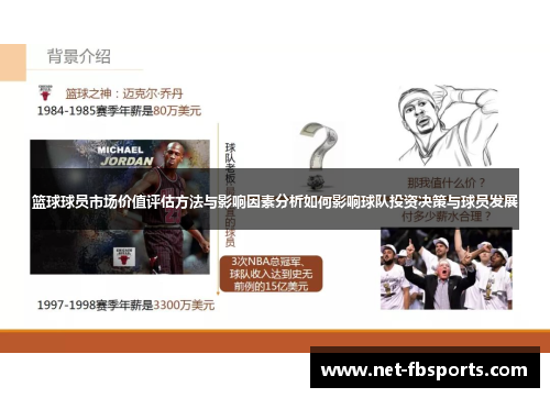 篮球球员市场价值评估方法与影响因素分析如何影响球队投资决策与球员发展 篮球球员市场价值评估方法与影响因素分析如何影响球队投资决策与球员发展