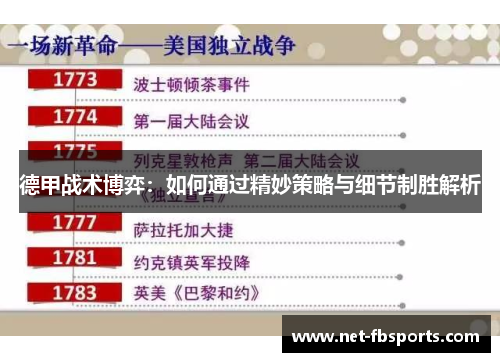 德甲战术博弈：如何通过精妙策略与细节制胜解析