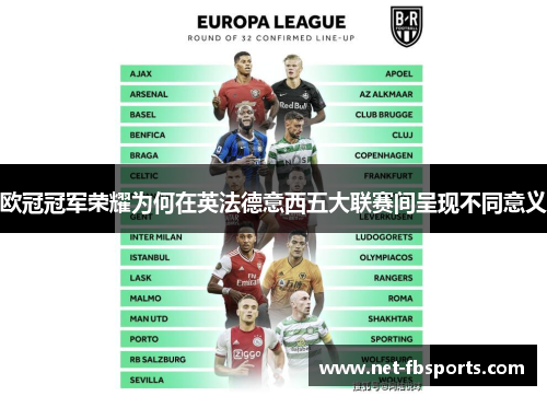 欧冠冠军荣耀为何在英法德意西五大联赛间呈现不同意义